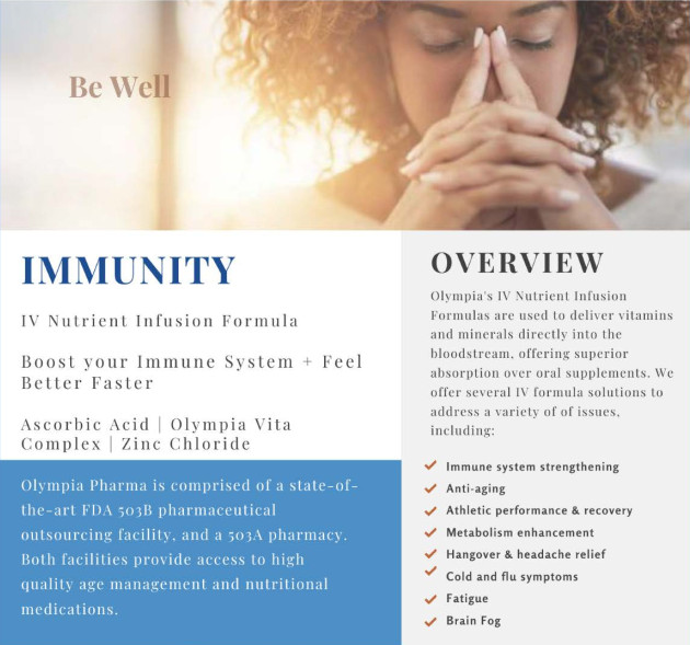 more info about immunity IV therapy